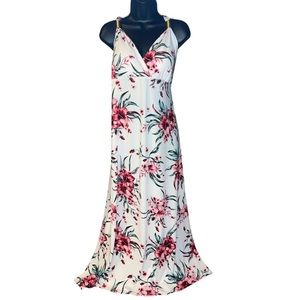 Rouge Collection Floral Dress Size 2X